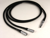 70428m - Topcon Splitter Cable - Topcon Receivers Hiper,HiPer Lite, HPer V, Legacy etc to Topcon TRL-35 & Topcon RES-1 - 4 ft.