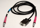 70004B - Dual Data Cable Trimble Net RS to Trimmark 3 Radio and Trimble TC-900B - 4 ft.