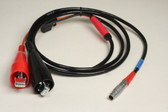 70046A - Power Cable for Leica GEB,530,399,9500,1200 Receiver - 6 ft.