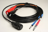 70100-Y - Topcon Legacy E/ HiPer Splitter Cable to 	Trimble Site-Net 900 Radio & Trimble SPS50 - 20 ft.