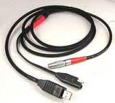 A-02195-USB - Trimble TDL, Pacific Crest ADL, PDL, RFM-96, High Power Base Radio Programming Cable.