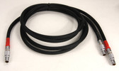50012-W - Data Splitter Cable:Trimble Receiver 47-48-57-5800-R7- R8 Base Data/Power - 6 ft.