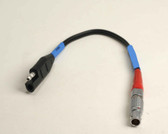 70437E - Leica Red Brick Battery Power cable - 3 Ft. Long