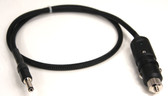 70108-B - Power Cable, Cig. plug to Barrel connector - 4.5 ft.