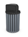 Trash Can - MAX-R - Round Trash, Dome Lid
