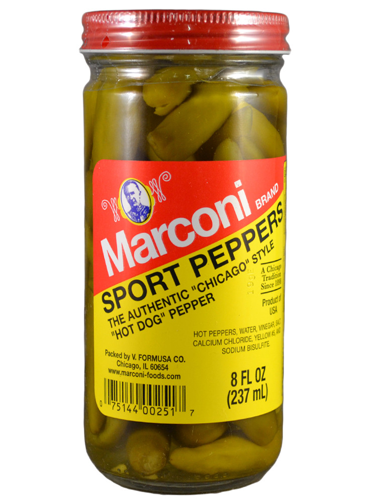 Marconi Sport Peppers The Hot Sauce Stop