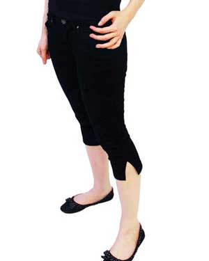 INC International Concepts Black Capri Jeans for Women | Mercari