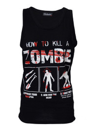 How To Kill A Zombie Black Vest