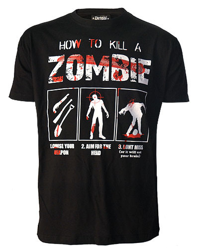 How To Kill A Zombie T-Shirt - Darkside ®