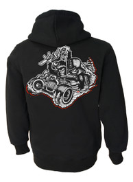 Monkey Business Pullover Hood