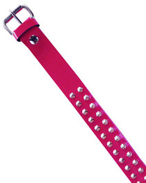 Pink with Conical Studs Belt