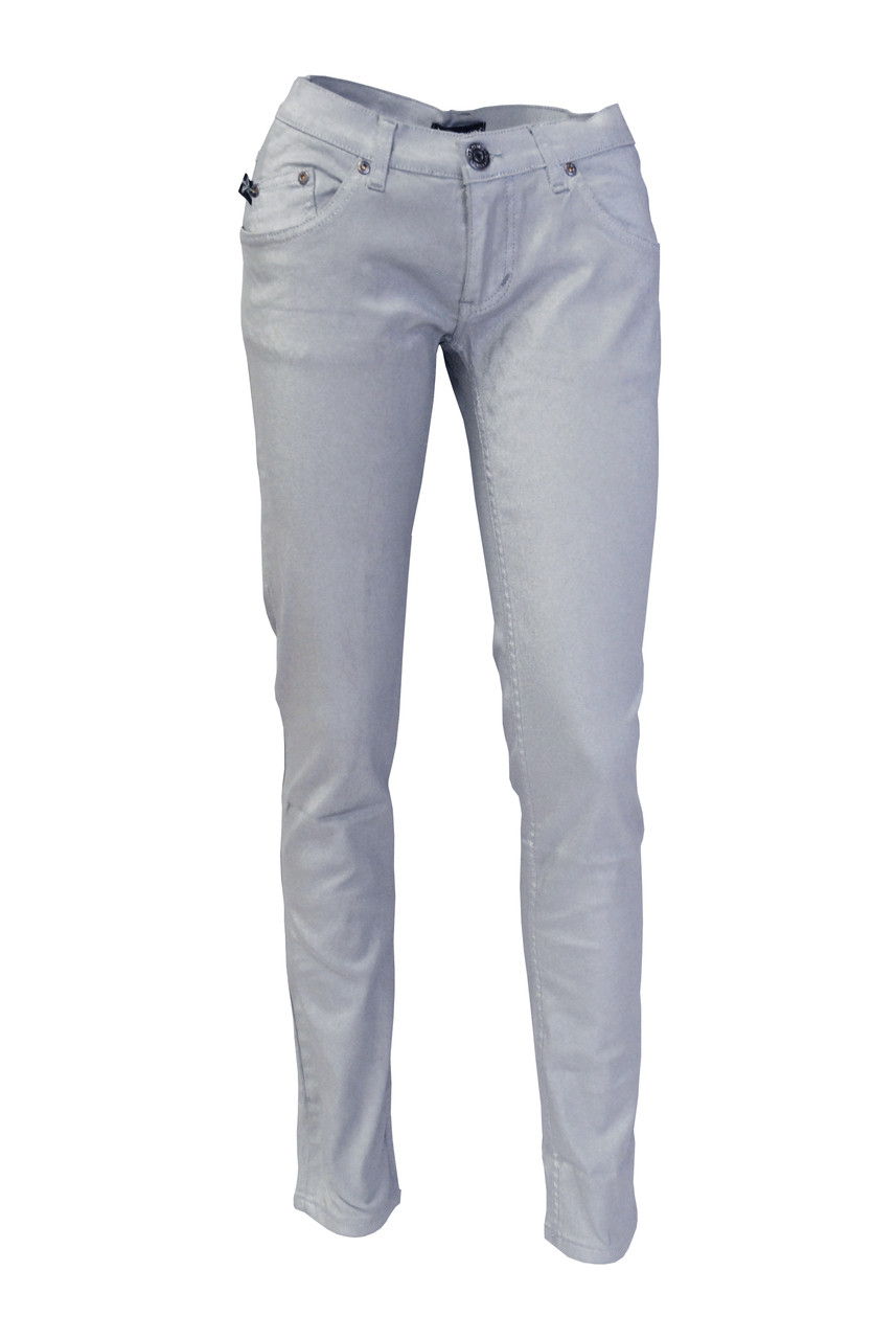 Silver sales glitter jeans