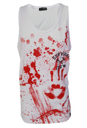 Zombie Killer 13 White Vest