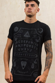 Grey Ouija Board Mens T Shirt