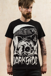 Skull Crow Mens T-Shirt