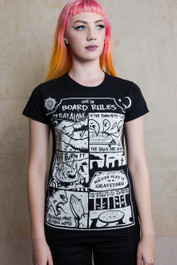Ouija Board Rules Womens T Shirt