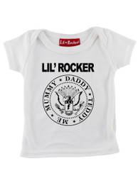 White Lil Rocker Baby T-Shirt