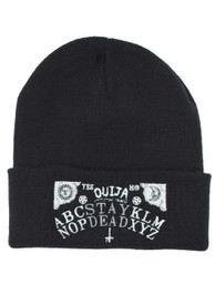 Stay Dead Ouija Board Embroidered Beanie Hat