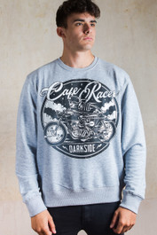 Cafe Racer Grey Sweatshirt