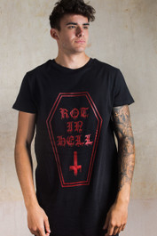 Rot In Hell Longline T Shirt