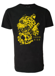 Leopard Skull Mens T Shirt