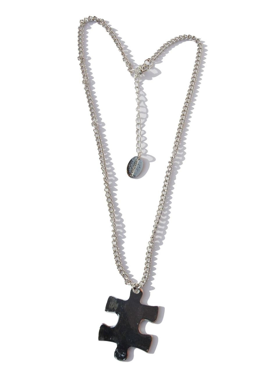 Jigsaw Piece Necklace