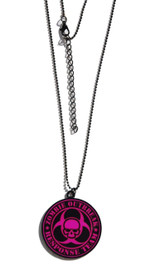 Pink Zombie Response Necklace