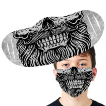 Bearded Skull Face Mask