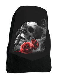 Tattoo Gun Darkside Skull Rose Backpack Laptop Bag
