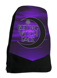 Resting Witch Face Darkside Backpack Laptop Bag