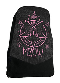 Kitten 666 Darkside Gothic Witch Backpack Laptop Bag