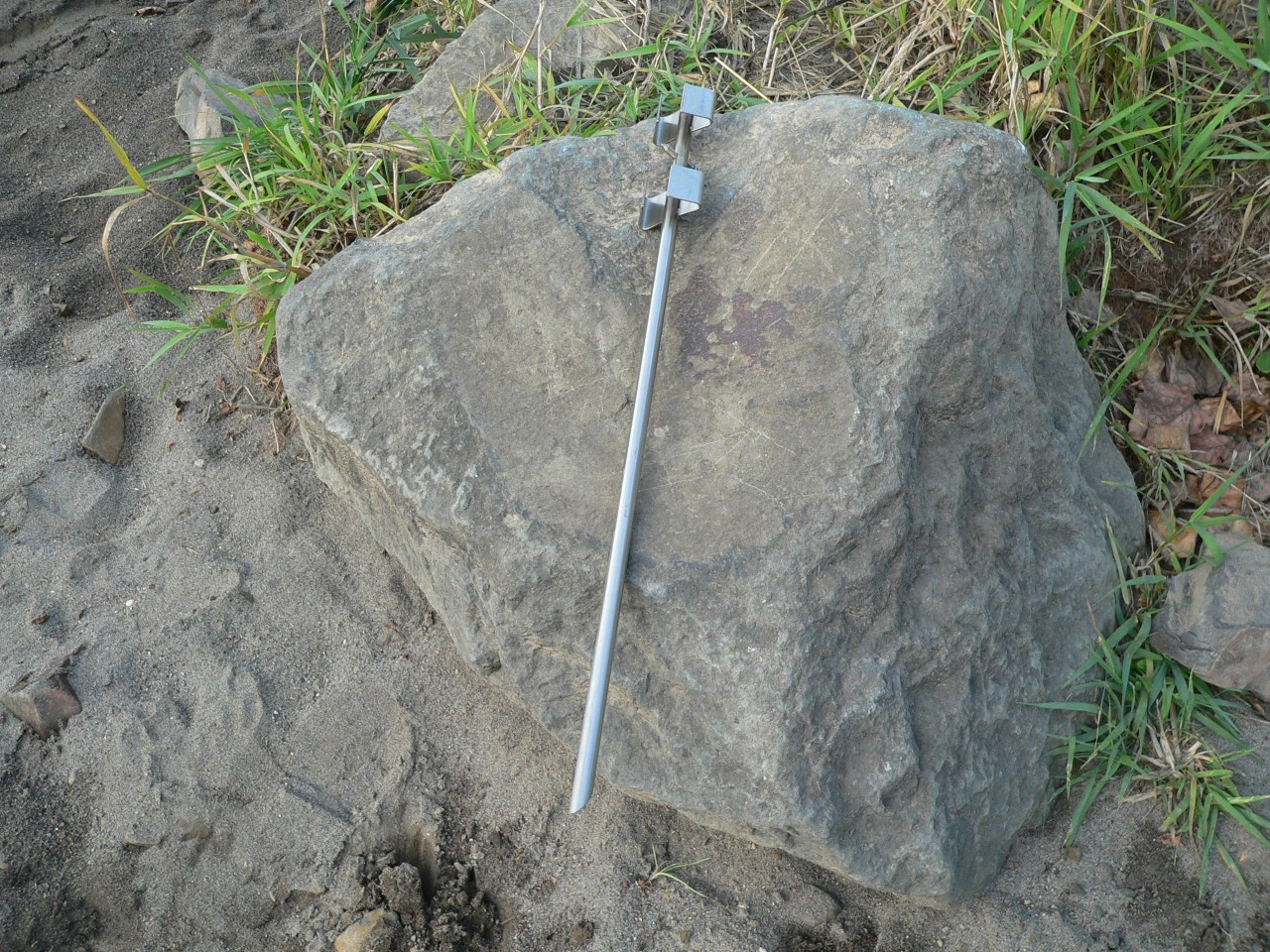 Fish Strike Rock Spike - Sand Spike Accessory for Rocky or Hardpan Ground