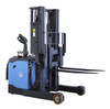 Reach Pallet Stacker with ride on facility