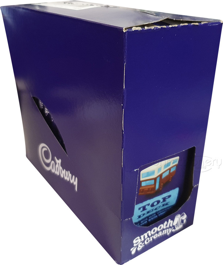 Cadbury Top Deck Chocolate 15 x 180g box Confectionery World