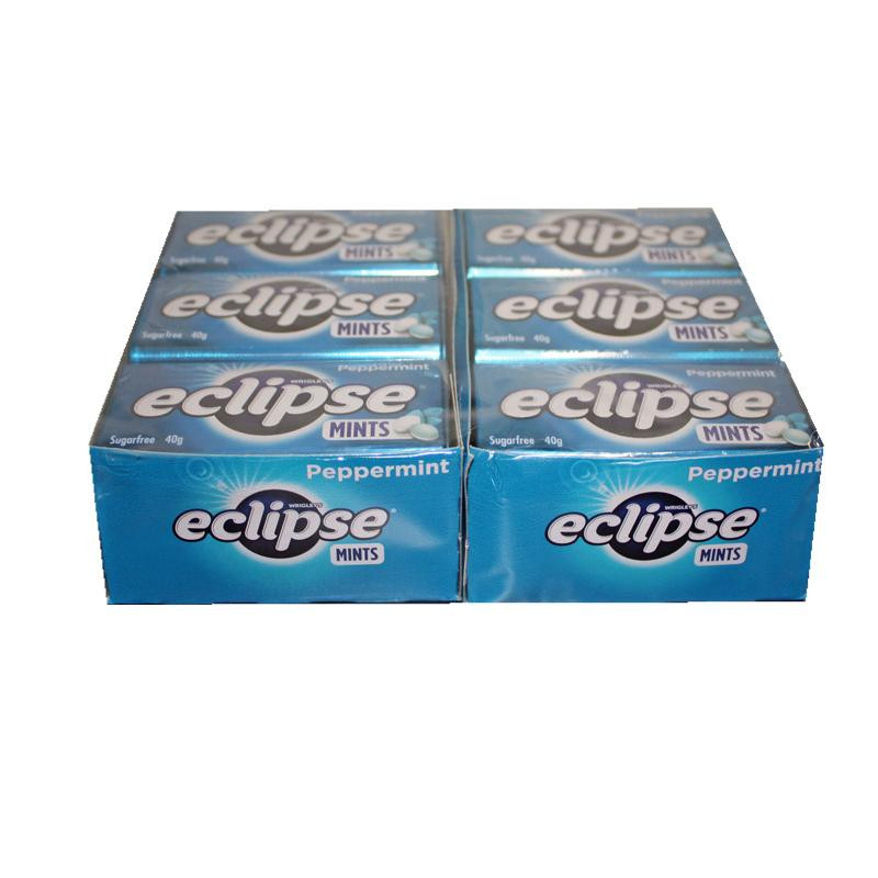 Wrigleys Eclipse Mint Peppermint 12pk x 40g Confectionery World