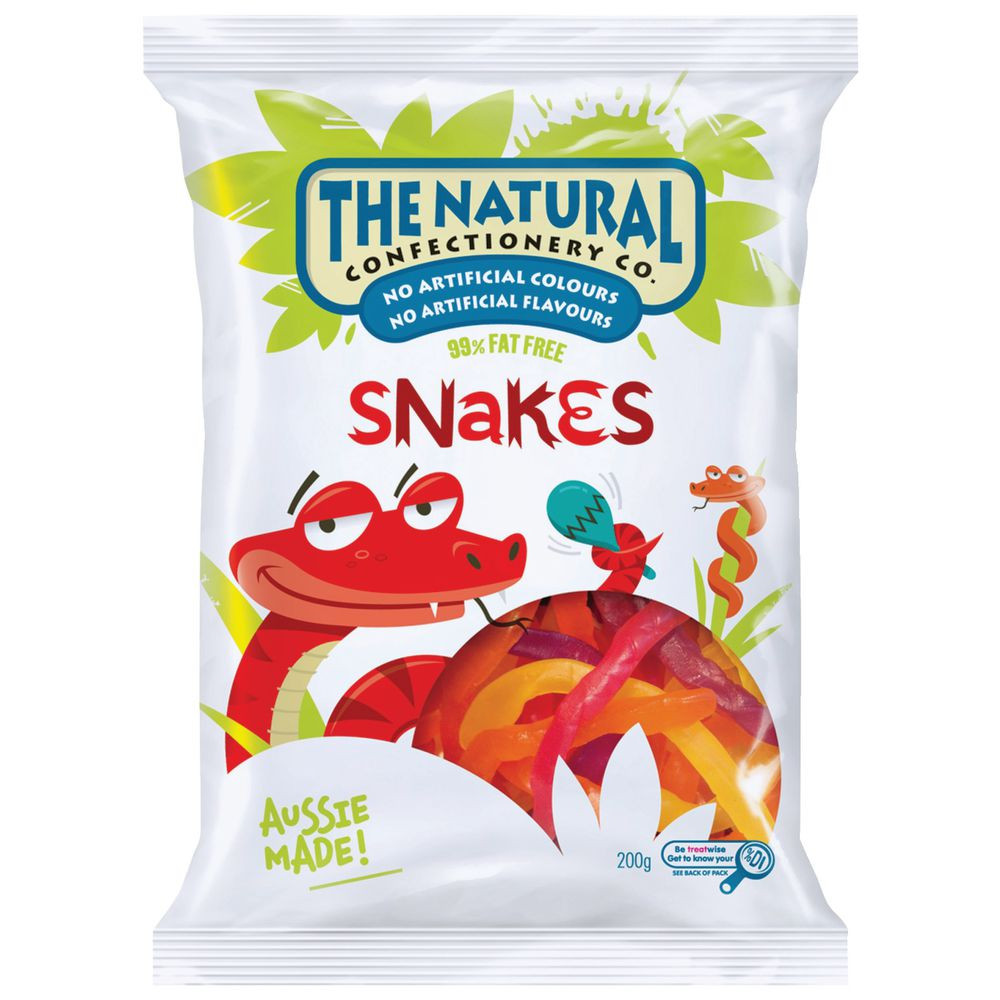 Snakes Natural Confectionery box Confectionery World