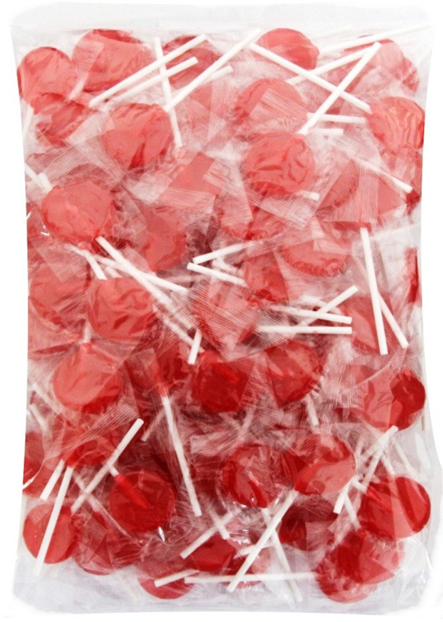 Red lollipop 1kg | Confectionery World