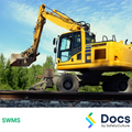 Mobile Plant (Road/Rail Excavator) SWMS | Safe Work Method Statement