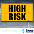 High Risk Licence Table & Checklist