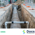 Plumbing (Pipes/Culverts/Stormwater Tanks) SWMS | Safe Work Method Statement