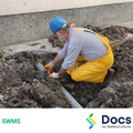 Plumbing (Sewage & Drainage) SWMS | Safe Work Method Statement