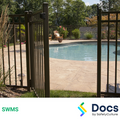Fencing (Swimming Pool) SWMS | Safe Work Method Statement