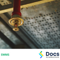 Plumbing (Fire Sprinkler System Installation) SWMS | Safe Work Method Statement