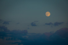 Moon rise over Green Bay, Peninsula State Park, Wisconsin. Part of the documentary The Sweetwater Seas / Great Lakes Collection. Fine art print on archival paper ready for framing or on an archival canvas wrap printed to the exacting standards of the artist. 