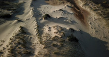The dunes at Ludington State Park on the eastern shore of Lake Michigan from above. Part of the documentary The Sweetwater Seas / Great Lakes Collection. Fine art print on archival paper ready for framing or on an archival canvas wrap printed to the exacting standards of the artist. 