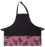 Patriotic Flag Apron with Pockets