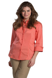 Coral Stretch Blouse