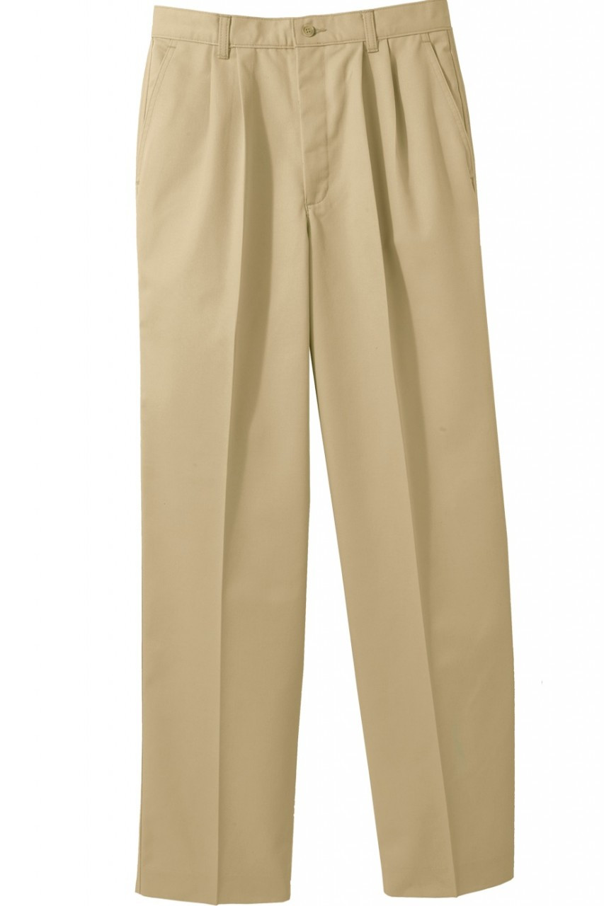 Men's Pleated Front Chino Pants #2670