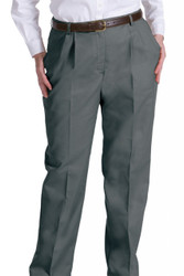 Women's Pleated Business Casual Chino Pant