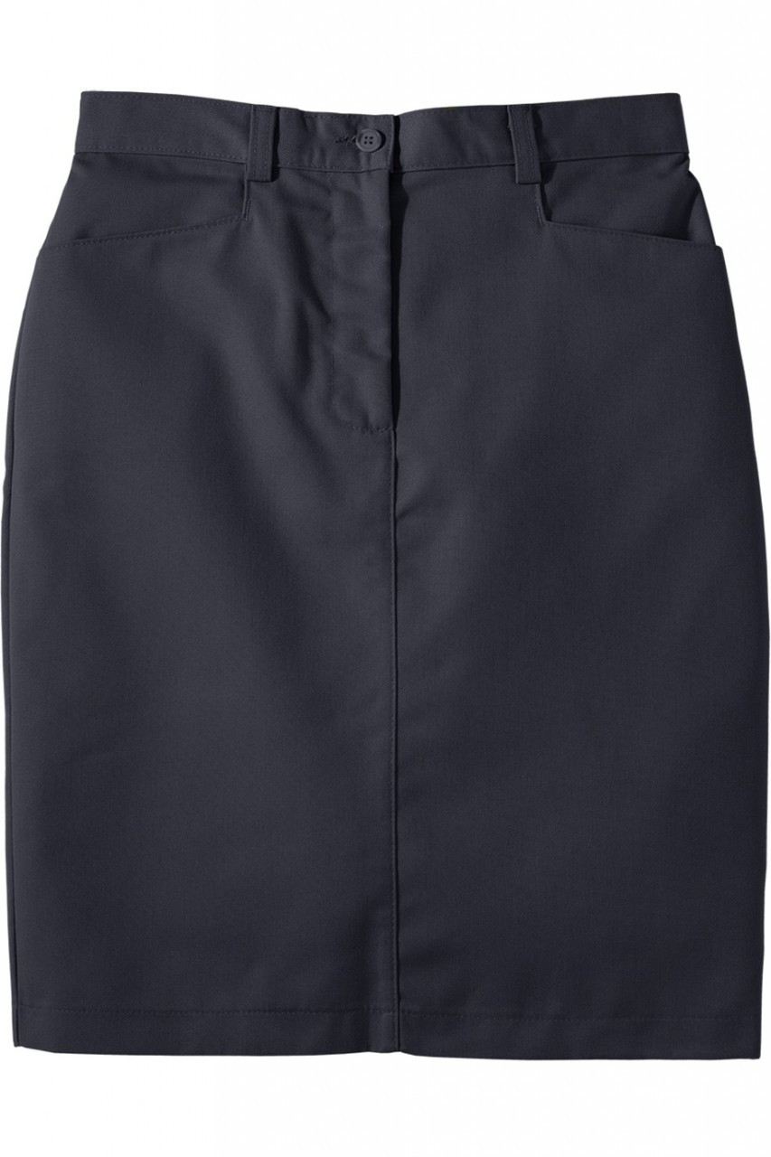 Women's Chino Skirt, Medium Length (25